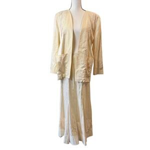 Linda Harris Women’s Vintage Silk Jacket and Skirt One Size